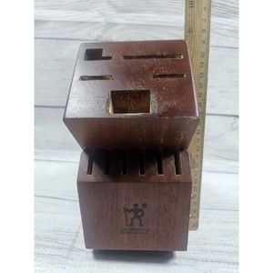 J.A. Henckels International Hardwood Knife Block 11 Slot Walnut XAI